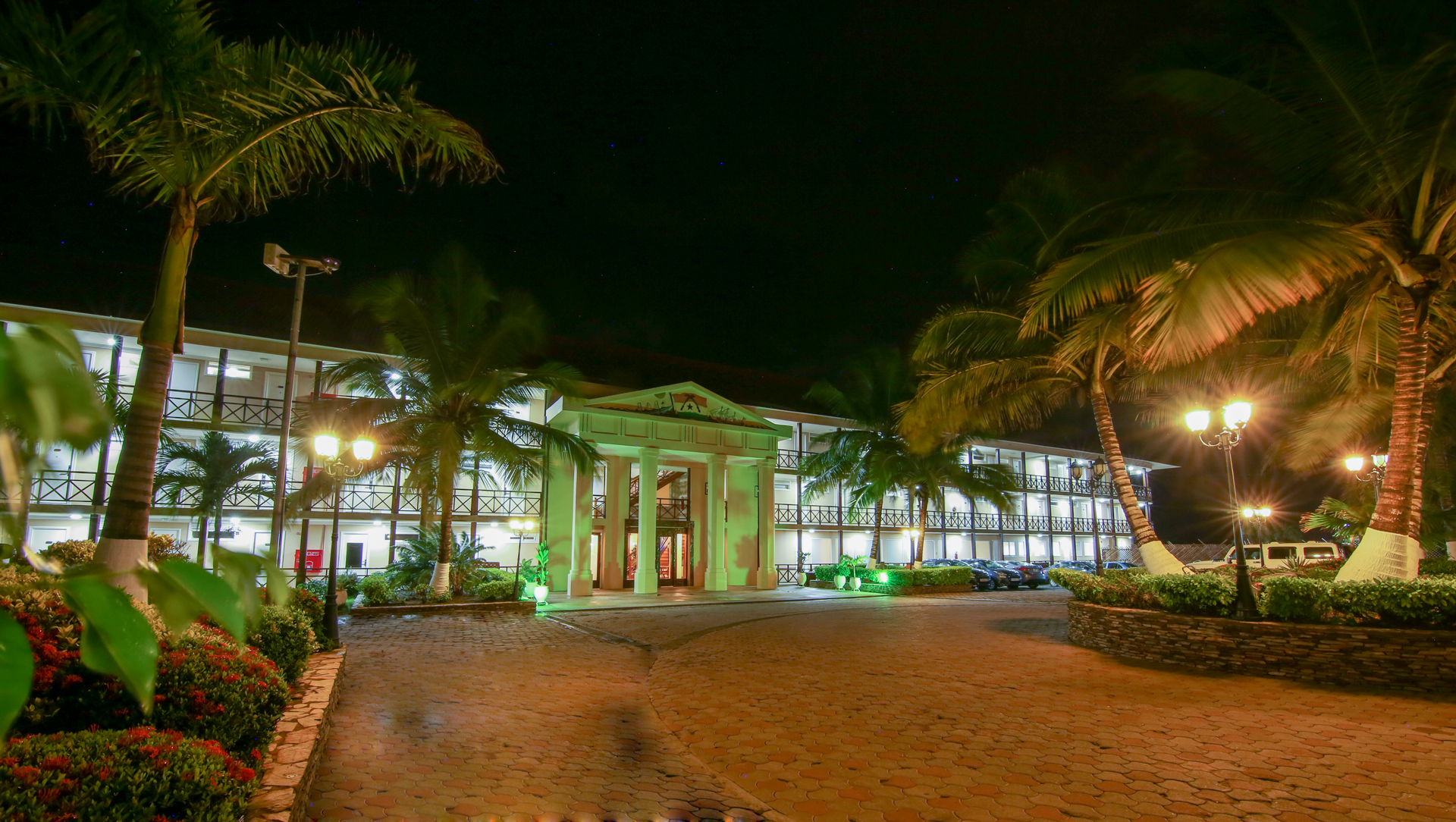 Entrance of Best Western Plus Accra Beach Hotel