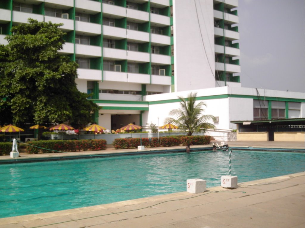 Outdoor pool area of Premier Hotel Ibadan
