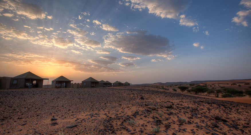 outdoor view of Meroe Tented Camp