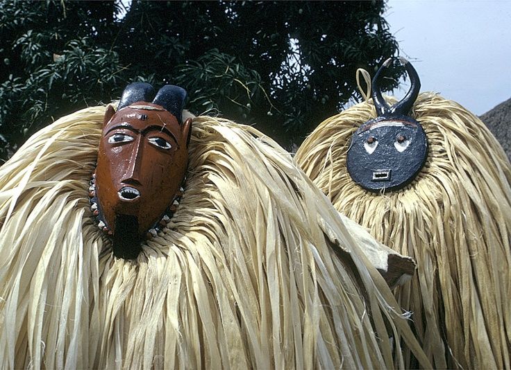 Kple Kple and Kpan Pre masks dancers - Introducing Côte d’Ivoire