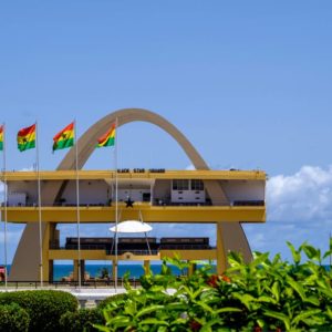Independence arc, Ghana