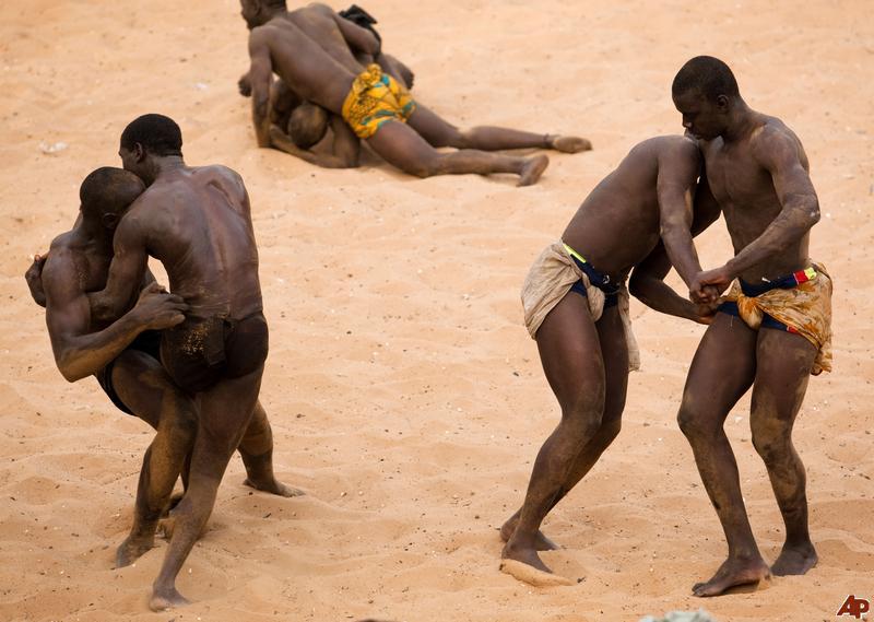 Laamb Wrestling in Senegal