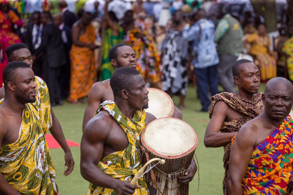 Ashanti Kingdom - Ashantis in a Durbar - Palace Travel