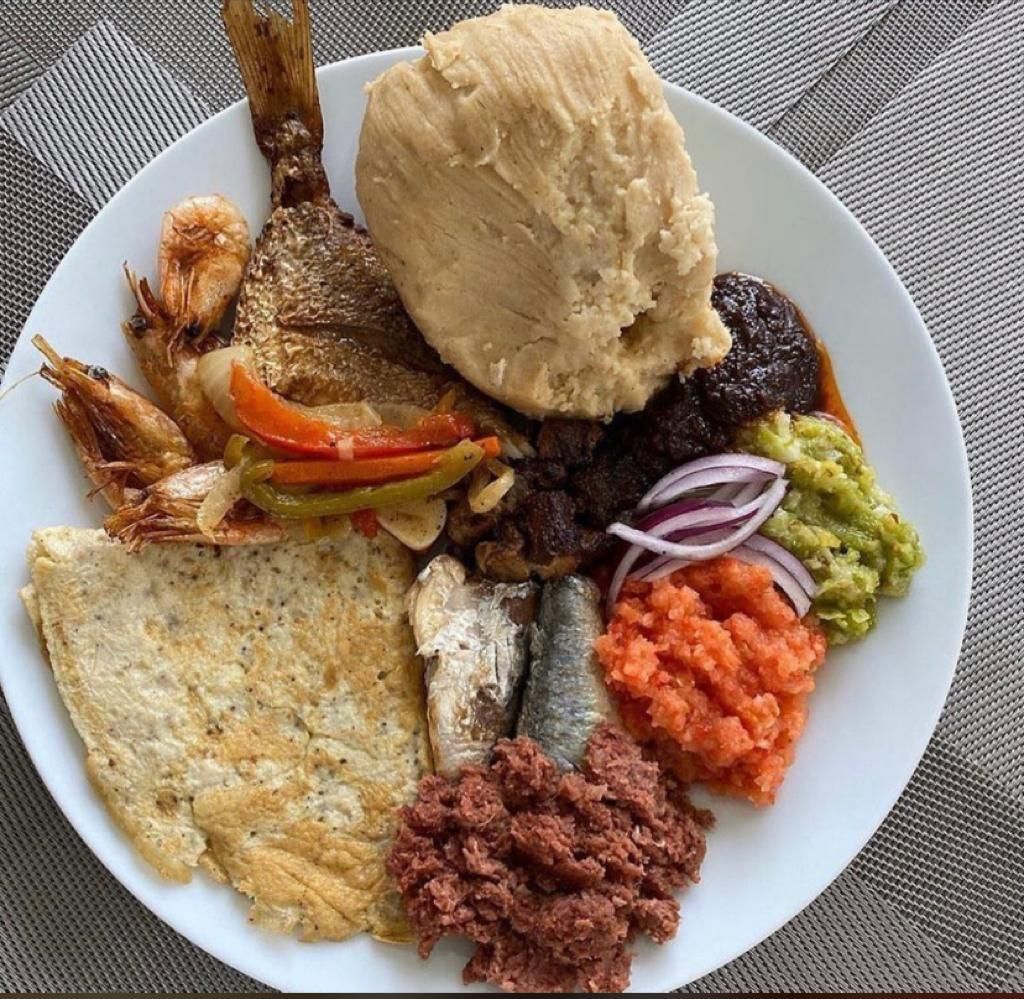 kenkey and Fish