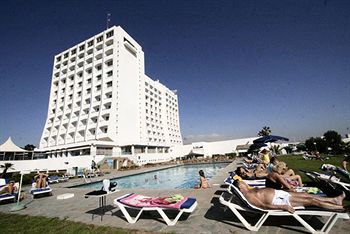 Outdoor pool area of Anezi Hotel Agadir