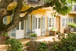 Outdoor area of Auberge Burgundy Guest House