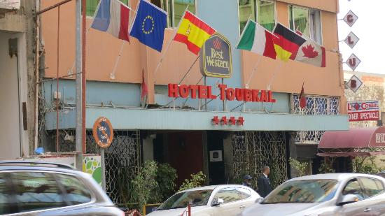 Entrance of Best Western Hotel Toubkal Casablanca