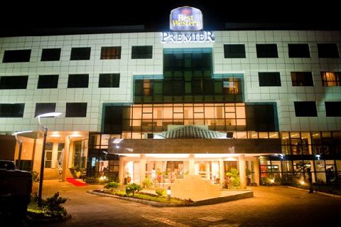 Entrance of Best Western Premier Accra Airport