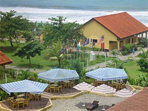 View of Busua Beach Resort