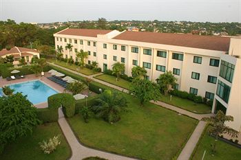 Outdoor pool area of Forte Royale Hotel