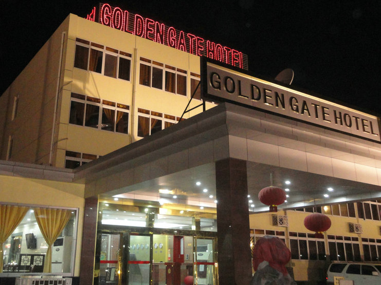 Entrance of Golden Gate Hotel