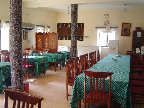 Dining area of Hendrina Khan Hotel