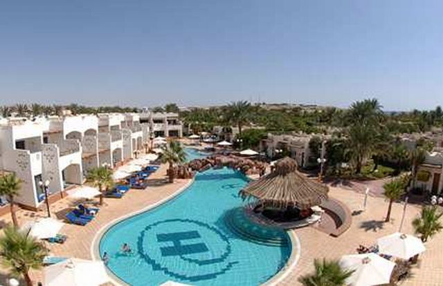 Outdoor pool area of Hilton Fayrouz Resort