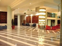 Hotel lobby of Hotel Asmara Palace