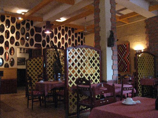 Dining area of Hotel Auberge
