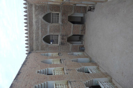 Courtyard area of Hotel Campement Mali