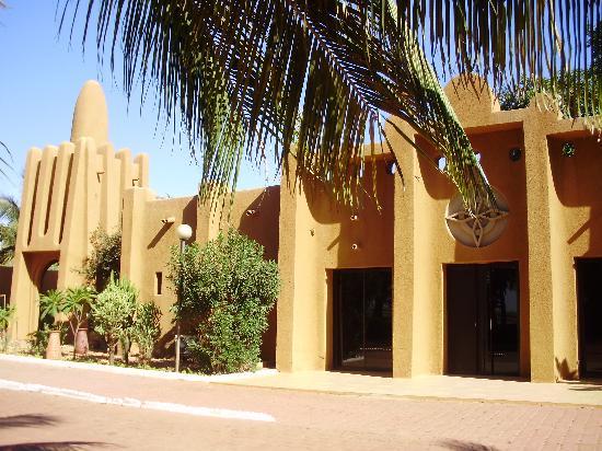 Entrance of Hotel Kanaga