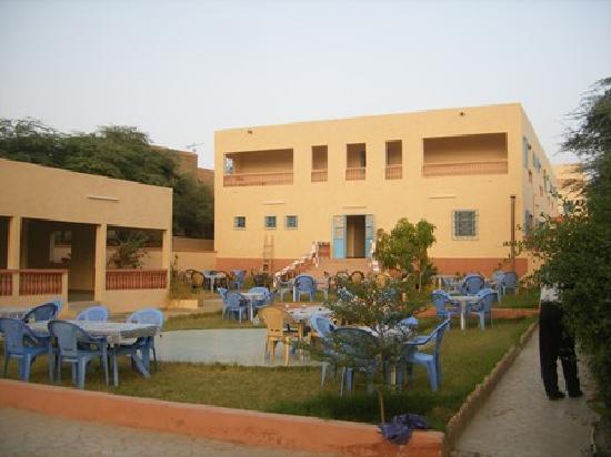 Outdoor area of Hotel La Colombe