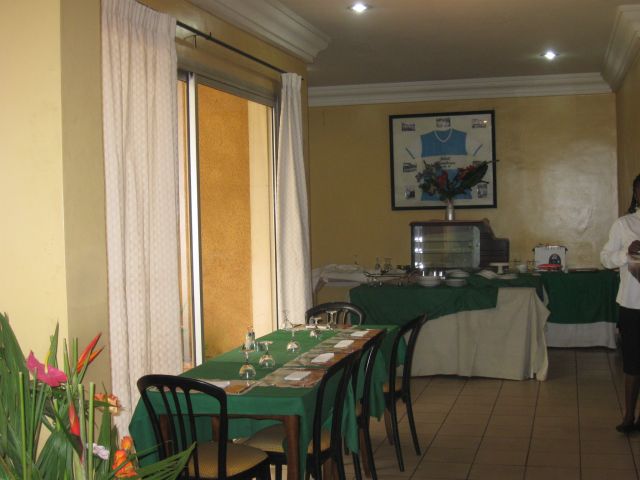 Dining area of Hotel Mirabeau