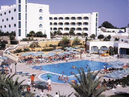Outdoor pool area of Le Tivoli Hotel Agadir