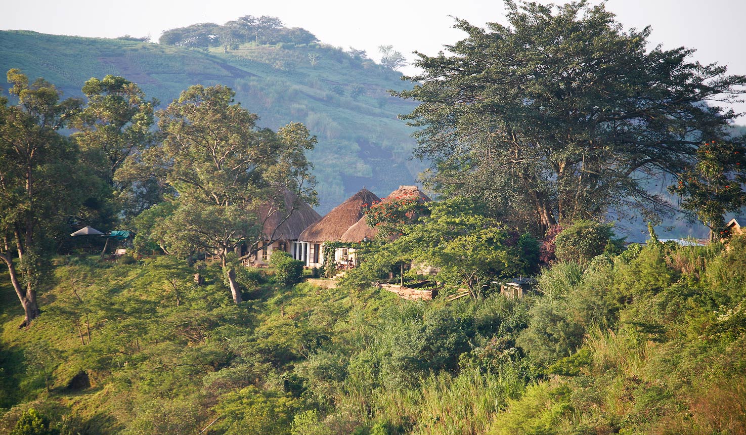 View of Ndali Lodge