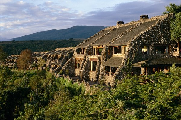 View of Ngorongo Serena Safari Lodge