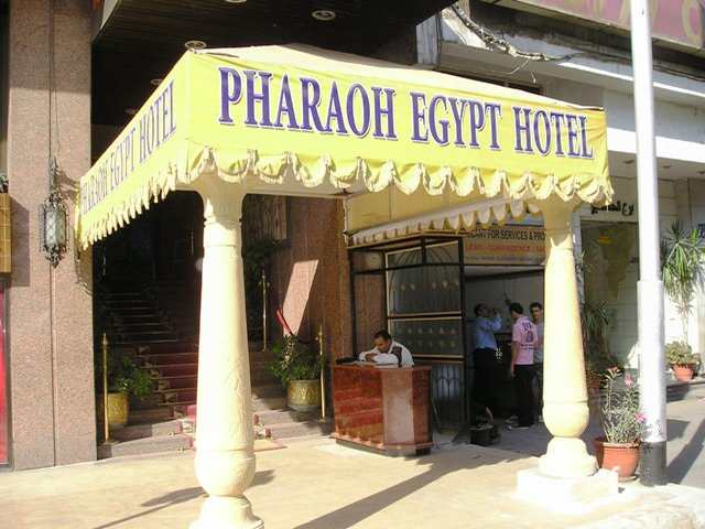 Entrance to Pharaoh Egypt Hotel