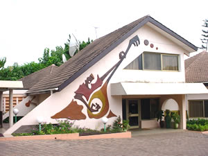 Entrance of Royal Basin Resort