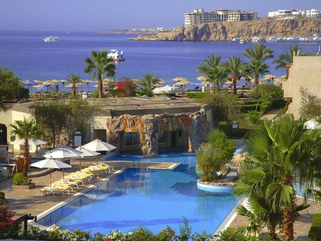 Outdoor pool area of Sheraton Sharm Hotel, Resort And Villas