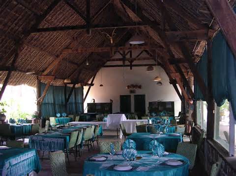 Dining room of Simenti Hotel