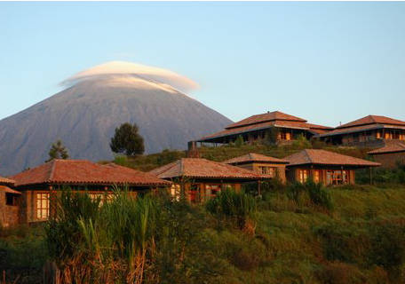 View of Virunga Lodge