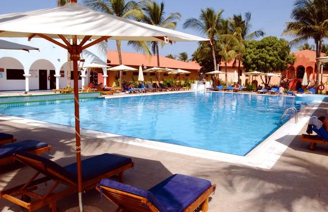 Outdoor pool area of Ocean Bay Hotel & Resort Bakau